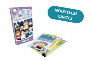 Jeu de cartes Les hinvisibles enrichi