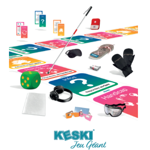 Jeu Géant pour sensibiliser au handicap en version XXL