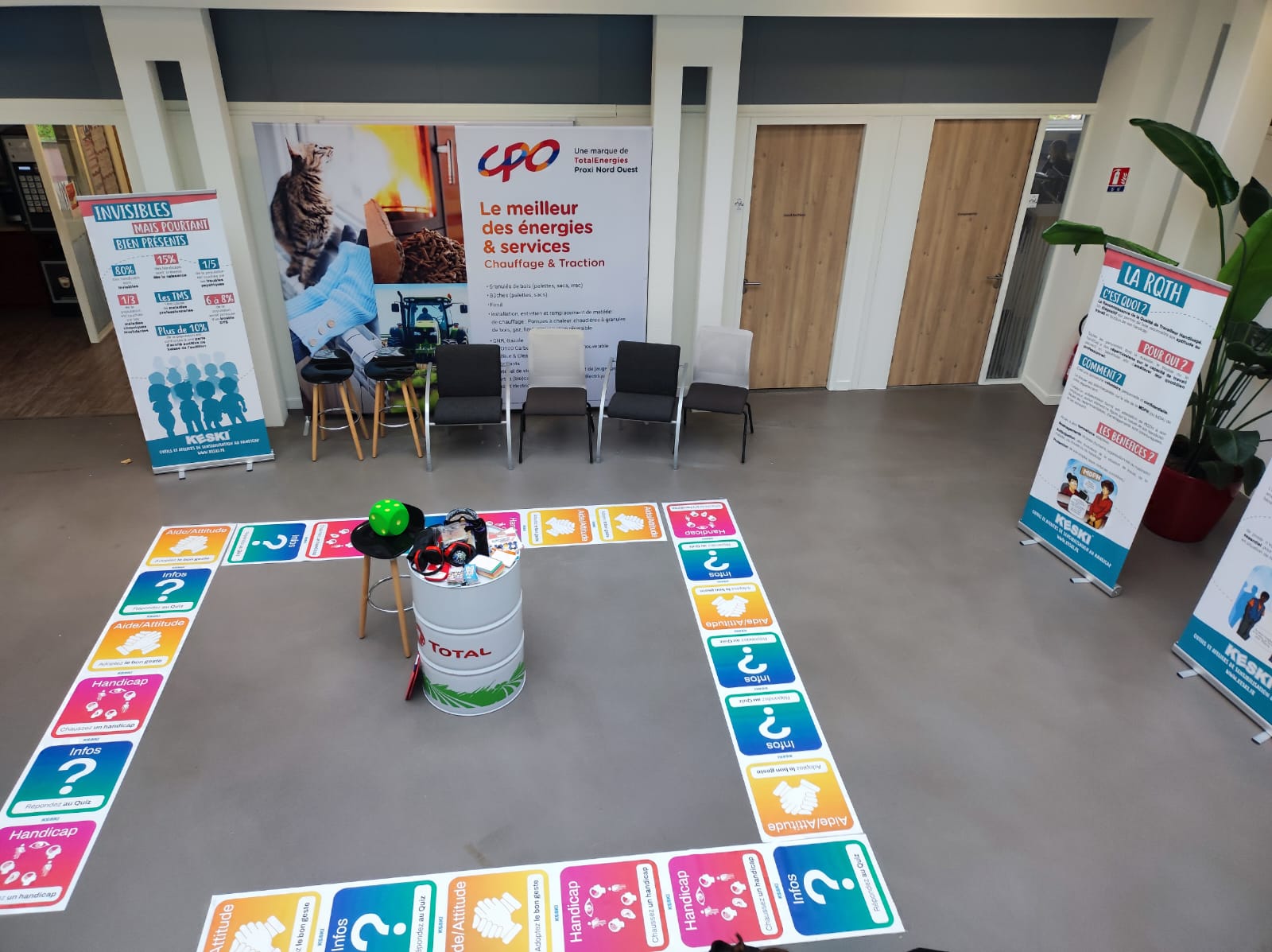 Atelier Jeu Géant handicap