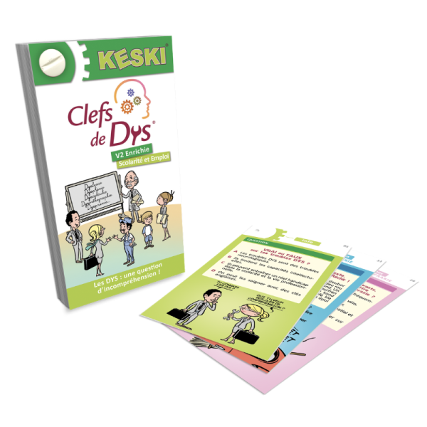 jeu de sensibilisation aux troubles DYS Clefs de DYS
