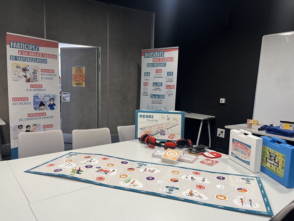 jeu de sensibilisation au handicap : Mallette KESKI Handicap