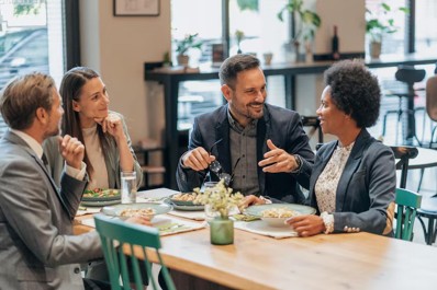 sensibilisation autour d'un repas