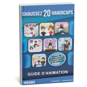 guide d'animation du kit Chaussez 20 handicaps pour sensibiliser