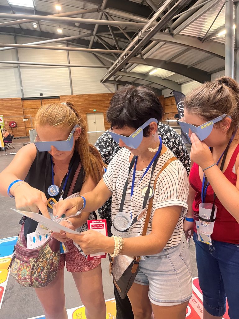 Atelier de sensibilisation Chaussez 20 Handicaps