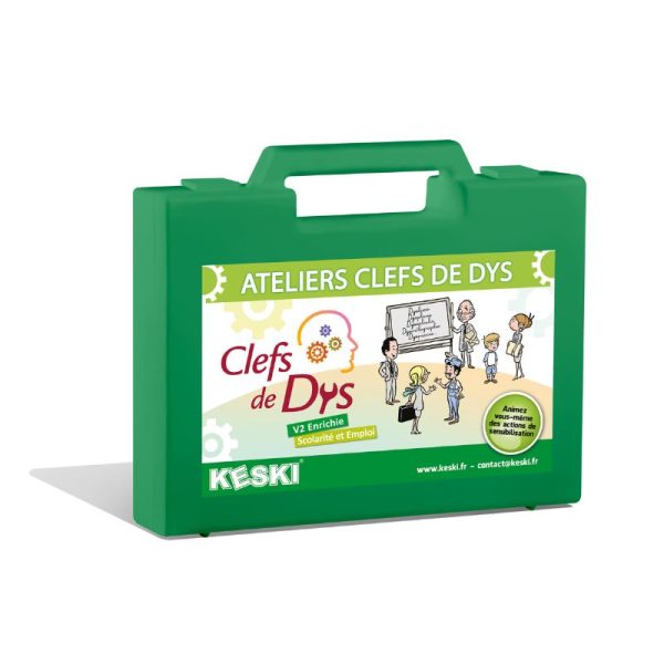 visuel kit de sensibilisation aux troubles dys : atelier Clefs de dys