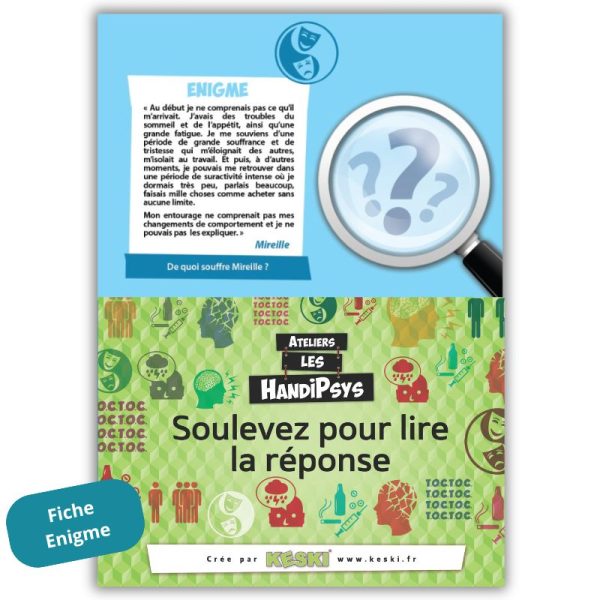 Fiche enigme de la famille du trouble bipolaire