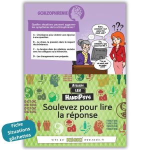 Fiche situation gâchette de la famille schizophrénie
