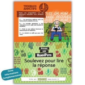 Fiche informations complémentaires de la famille des troubles addictifs