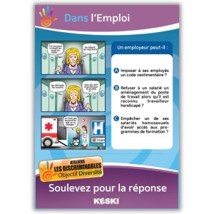 fiche strip BD sur l'emploi