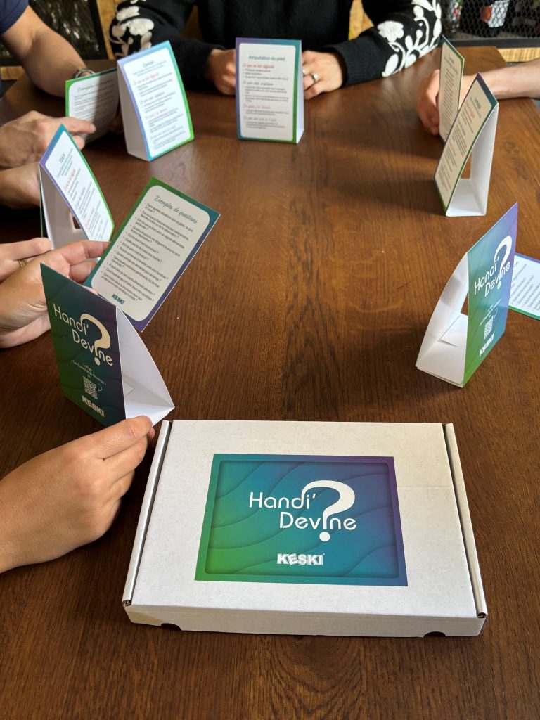 Atelier de sensibilisation au handicap Handi'devine