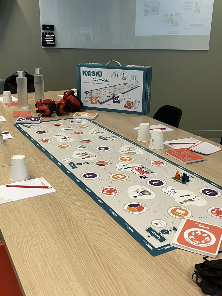 Formation Handicap : Devenez Ambassadeur du Handicap autour du jeu de plateau KESKI Handicap