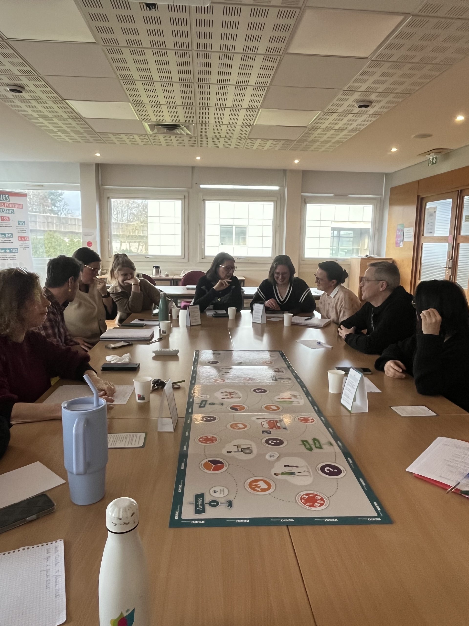 sensibilisation atelier jeu de plateau handicap