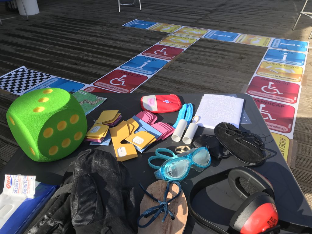 jeu géant handicap