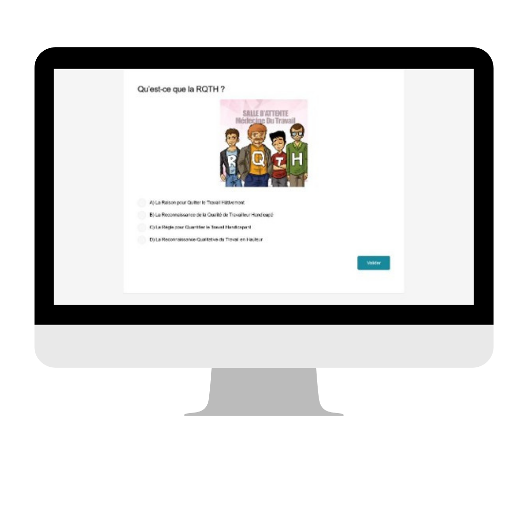 Visuel Quiz Web Handicap question sur la RQTH