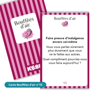 exemples de cartes du jeu parenthèse santé mentale