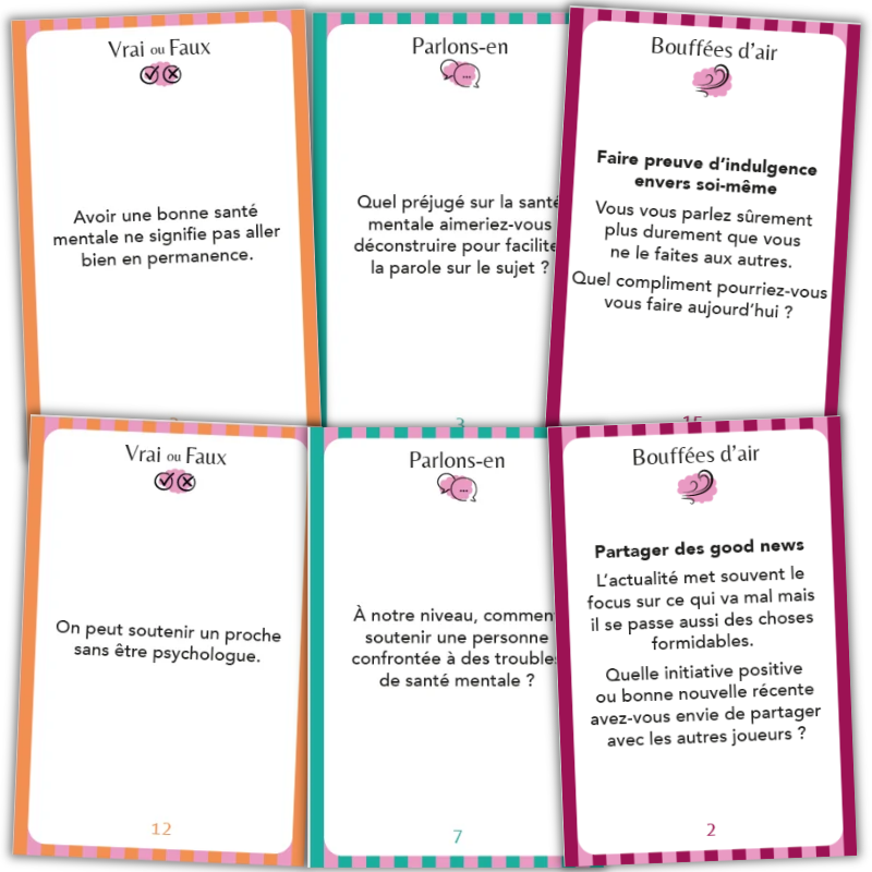 cartes jeu parenthèse santé mentale